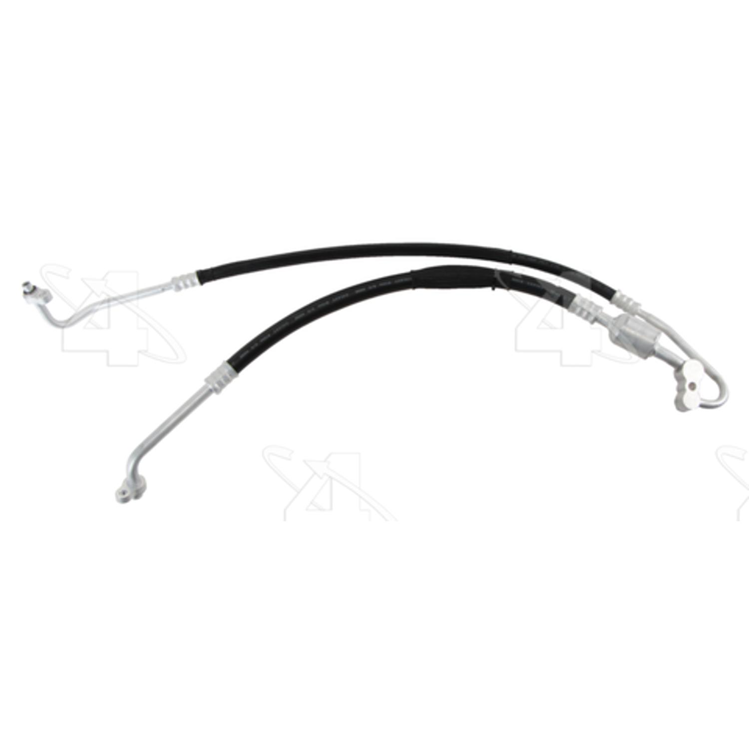 Four Seasons 66081 - A/C Refrigerant Discharge / Suction Hose Assembly Four Seasons 66081 A/C Manifold Hose Assembly product image 1 of 4