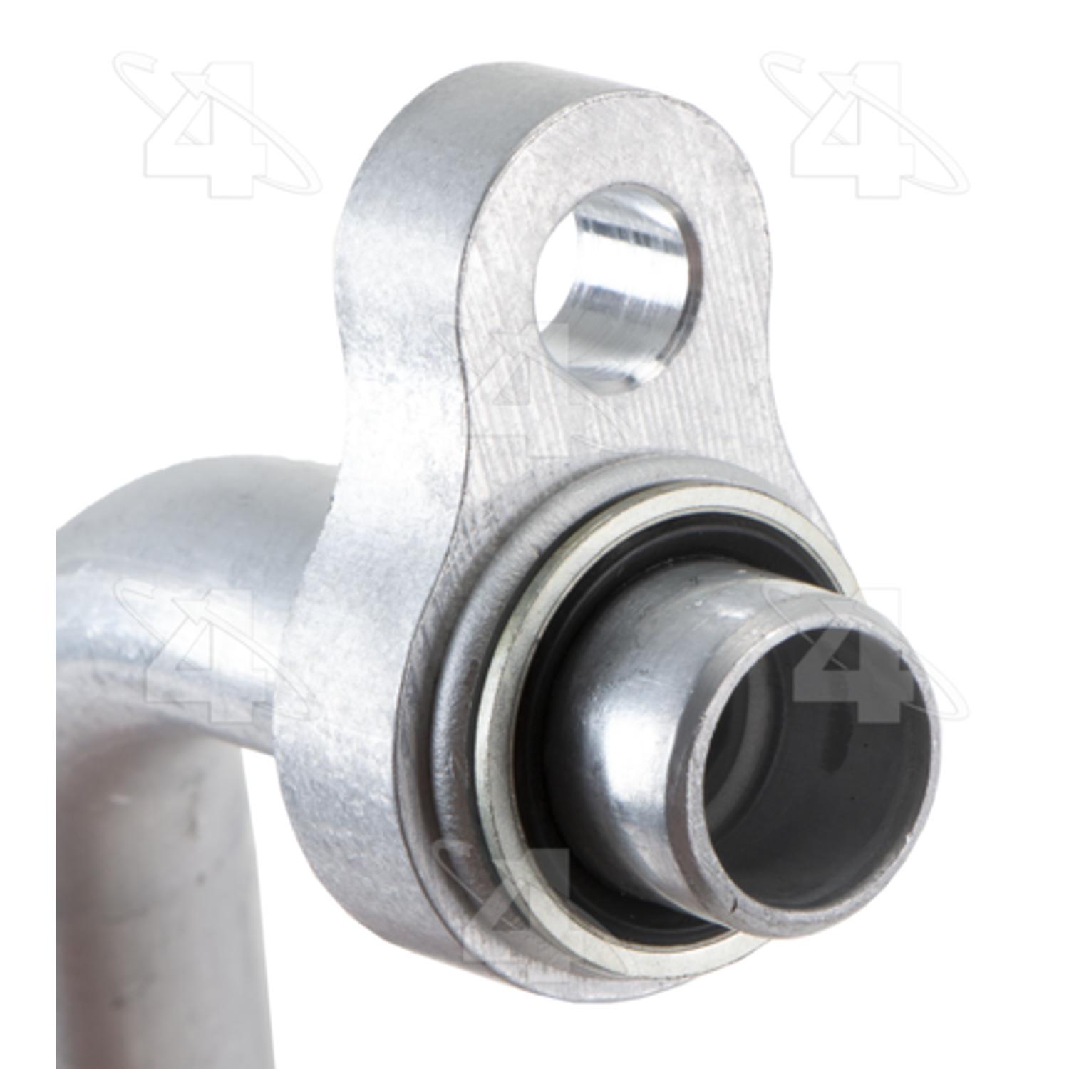 Four Seasons 66081 - A/C Refrigerant Discharge / Suction Hose Assembly Four Seasons 66081 A/C Manifold Hose Assembly product image 3 of 4
