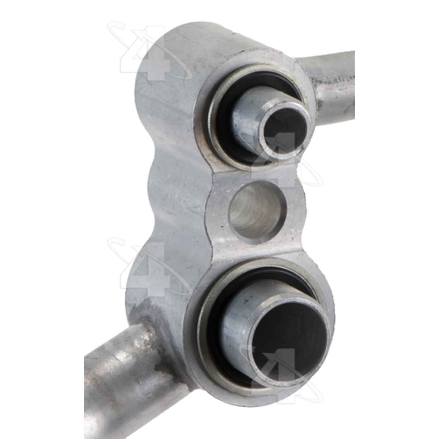 Four Seasons 66081 - A/C Refrigerant Discharge / Suction Hose Assembly Four Seasons 66081 A/C Manifold Hose Assembly product image 4 of 4