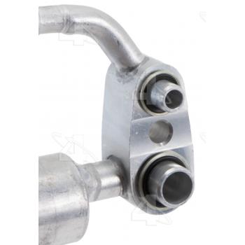 2004 Pontiac Vibe A/C Refrigerant Discharge / Suction Hose Assembly Four Seasons 66086 image 3 of 4