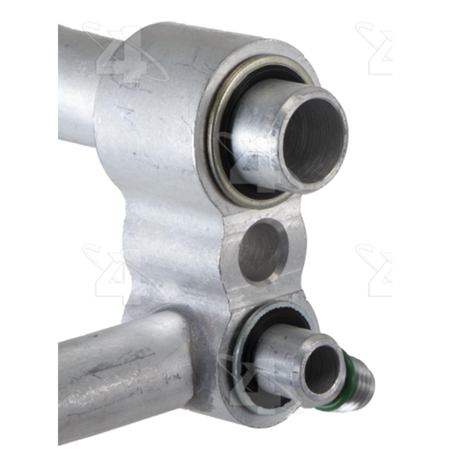 Four Seasons 66089 - A/C Refrigerant Discharge / Suction Hose Assembly Four Seasons 66089 A/C Manifold Hose Assembly product image 3 of 4