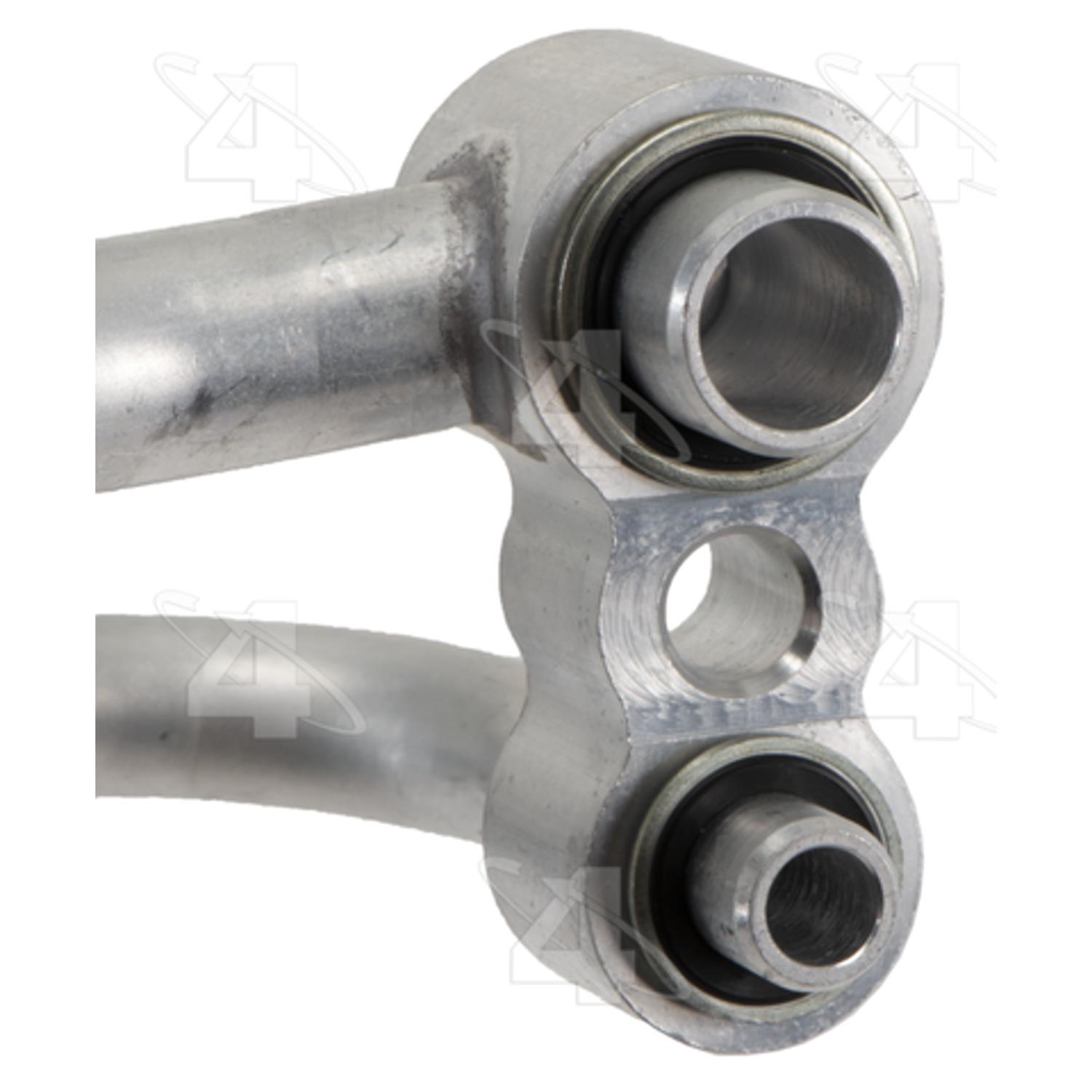 Four Seasons 66109 - A/C Refrigerant Discharge / Suction Hose Assembly Four Seasons 66109 A/C Manifold Hose Assembly product image 2 of 4