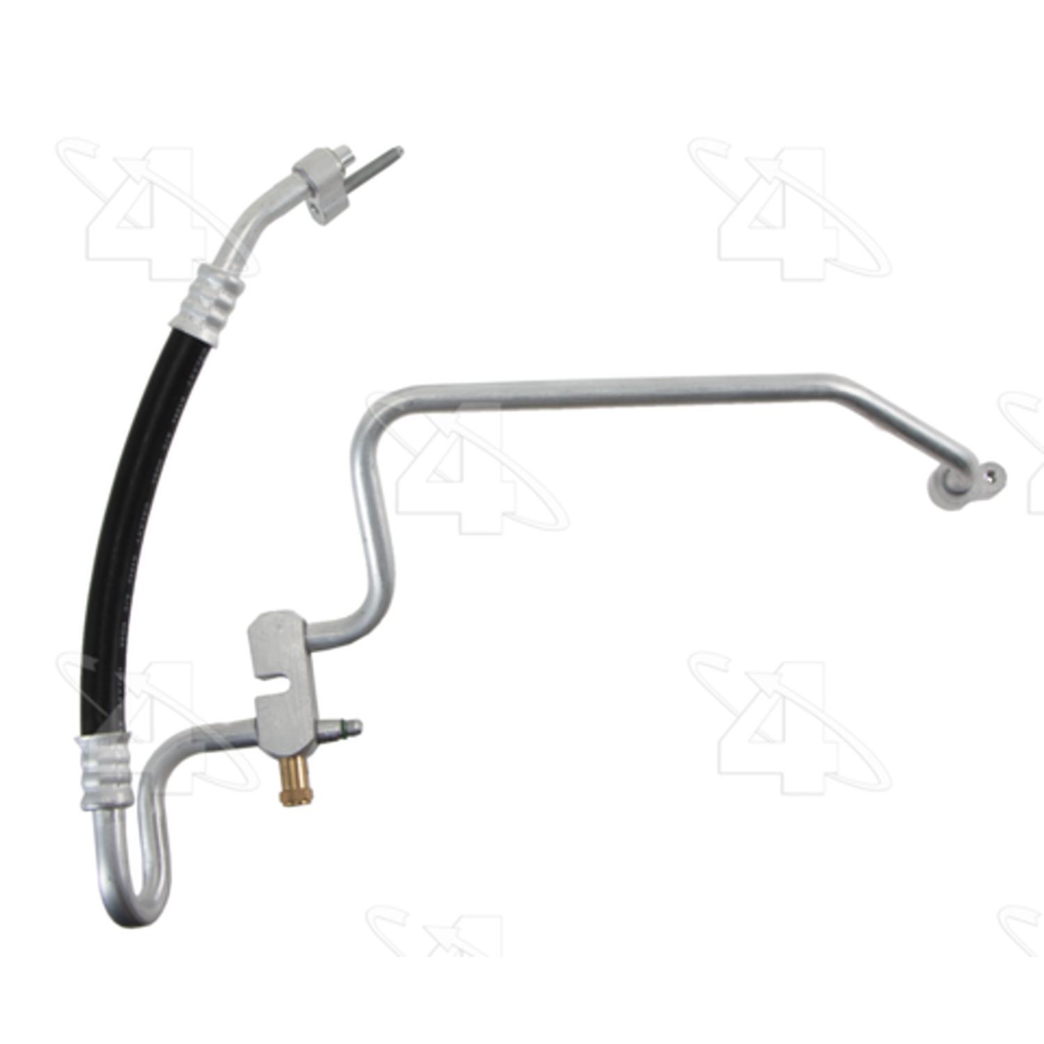 Four Seasons 66110 - A/C Refrigerant Discharge / Suction Hose Assembly Four Seasons 66110 A/C Manifold Hose Assembly product image 1 of 4