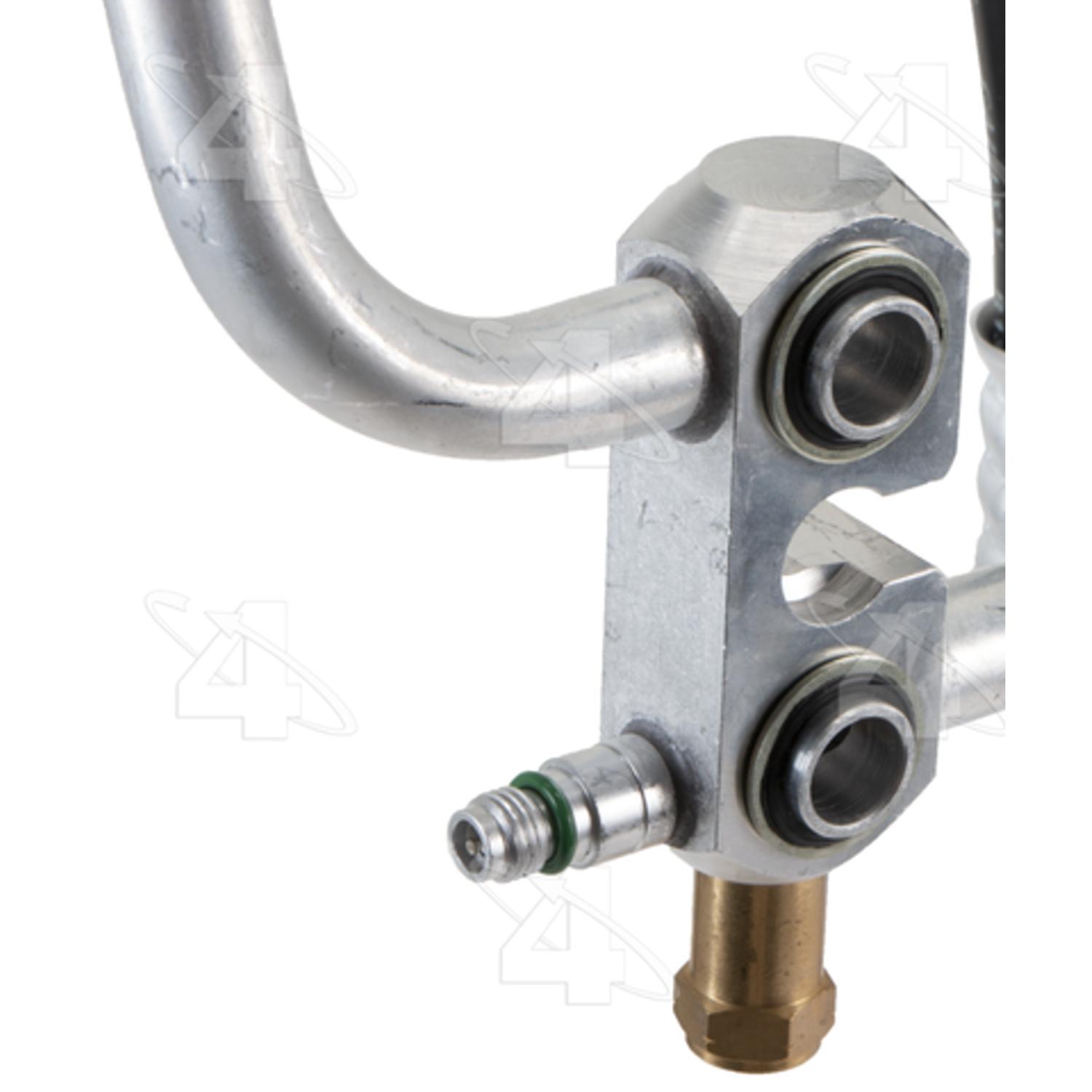 Four Seasons 66110 - A/C Refrigerant Discharge / Suction Hose Assembly Four Seasons 66110 A/C Manifold Hose Assembly product image 4 of 4