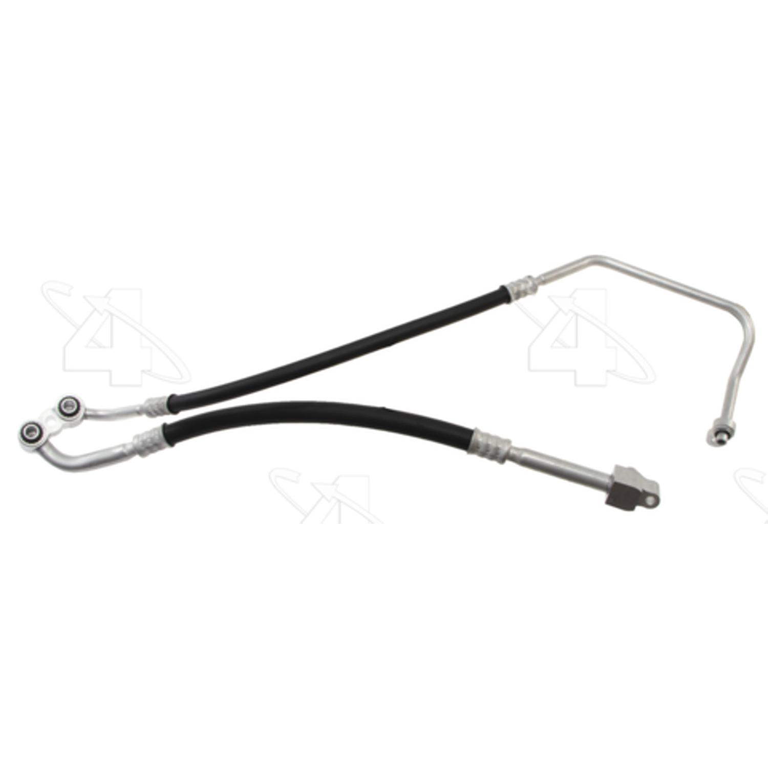 Four Seasons 66198 - A/C Refrigerant Discharge / Suction Hose Assembly Four Seasons 66198 A/C Manifold Hose Assembly product image 1 of 4