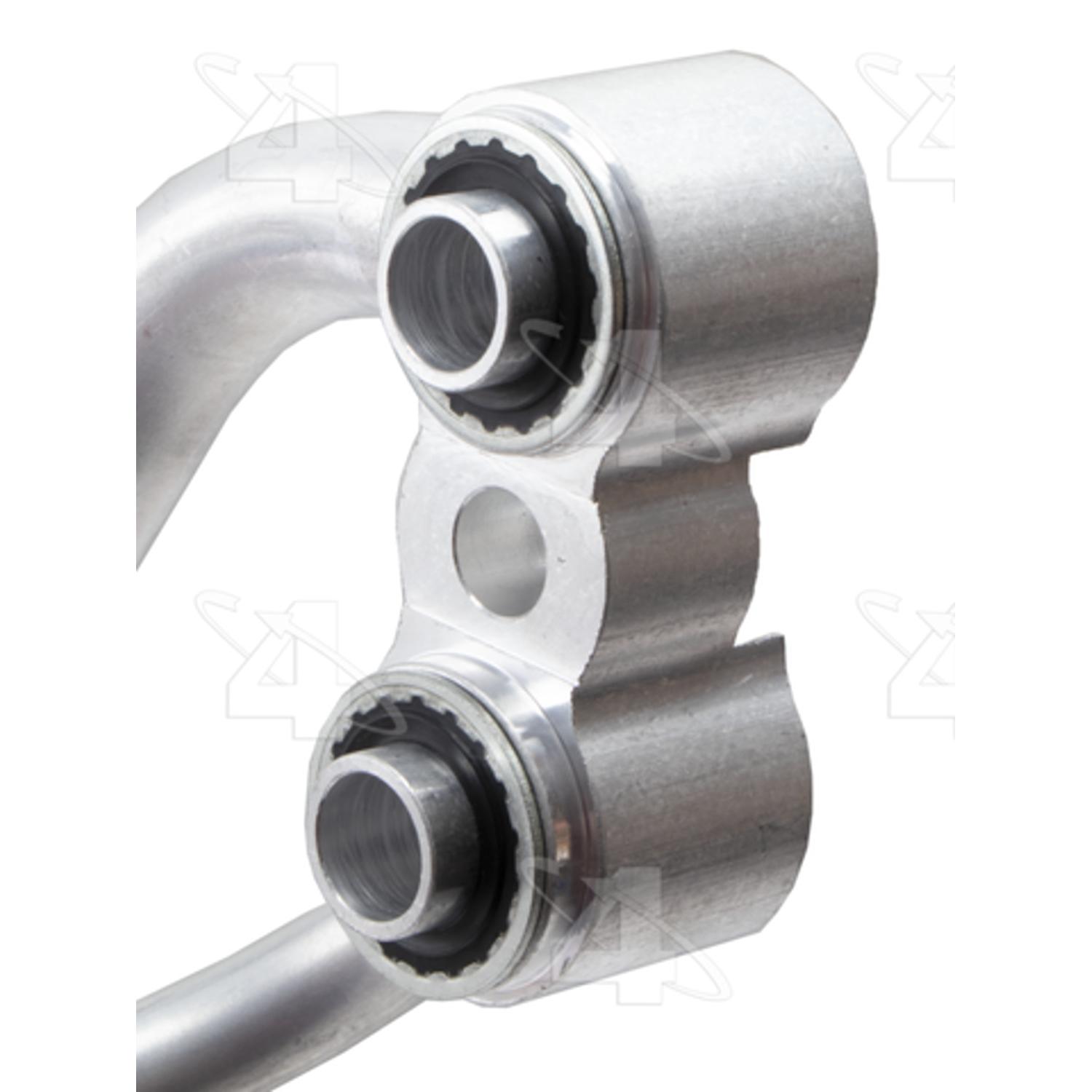 Four Seasons 66198 - A/C Refrigerant Discharge / Suction Hose Assembly Four Seasons 66198 A/C Manifold Hose Assembly product image 2 of 4