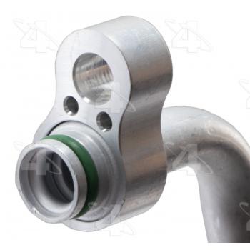 2004 Subaru Impreza A/C Refrigerant Discharge Hose Four Seasons 66205 image 3 of 4