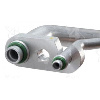 2007 Kia Rondo A/C Suction and Liquid Line Hose Assembly Four Seasons 66289 image 2 of 4