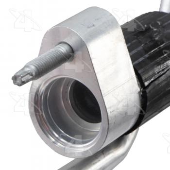 2007 Kia Rondo A/C Suction and Liquid Line Hose Assembly Four Seasons 66289 image 3 of 4