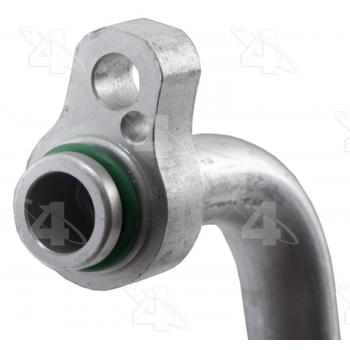 2007 Hyundai Accent A/C Refrigerant Suction Hose Four Seasons 66500 image 3 of 4
