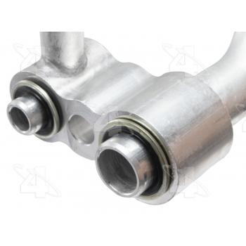 2009 Saab 9-3 A/C Refrigerant Discharge / Suction Hose Assembly Four Seasons 66625 image 4 of 4