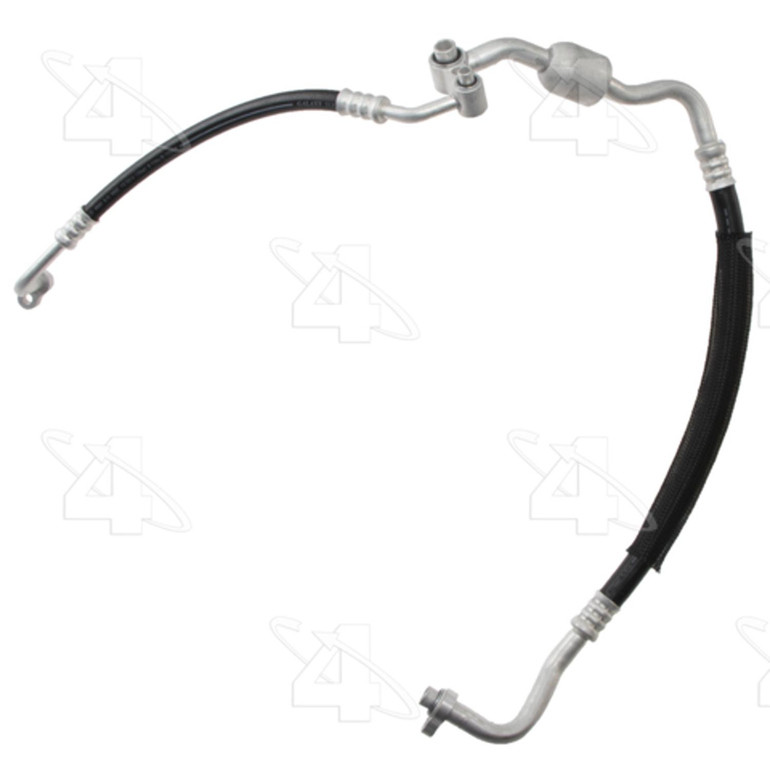 Four Seasons 66630 - A/C Refrigerant Discharge / Suction Hose Assembly Four Seasons 66630 A/C Manifold Hose Assembly product image 1 of 4