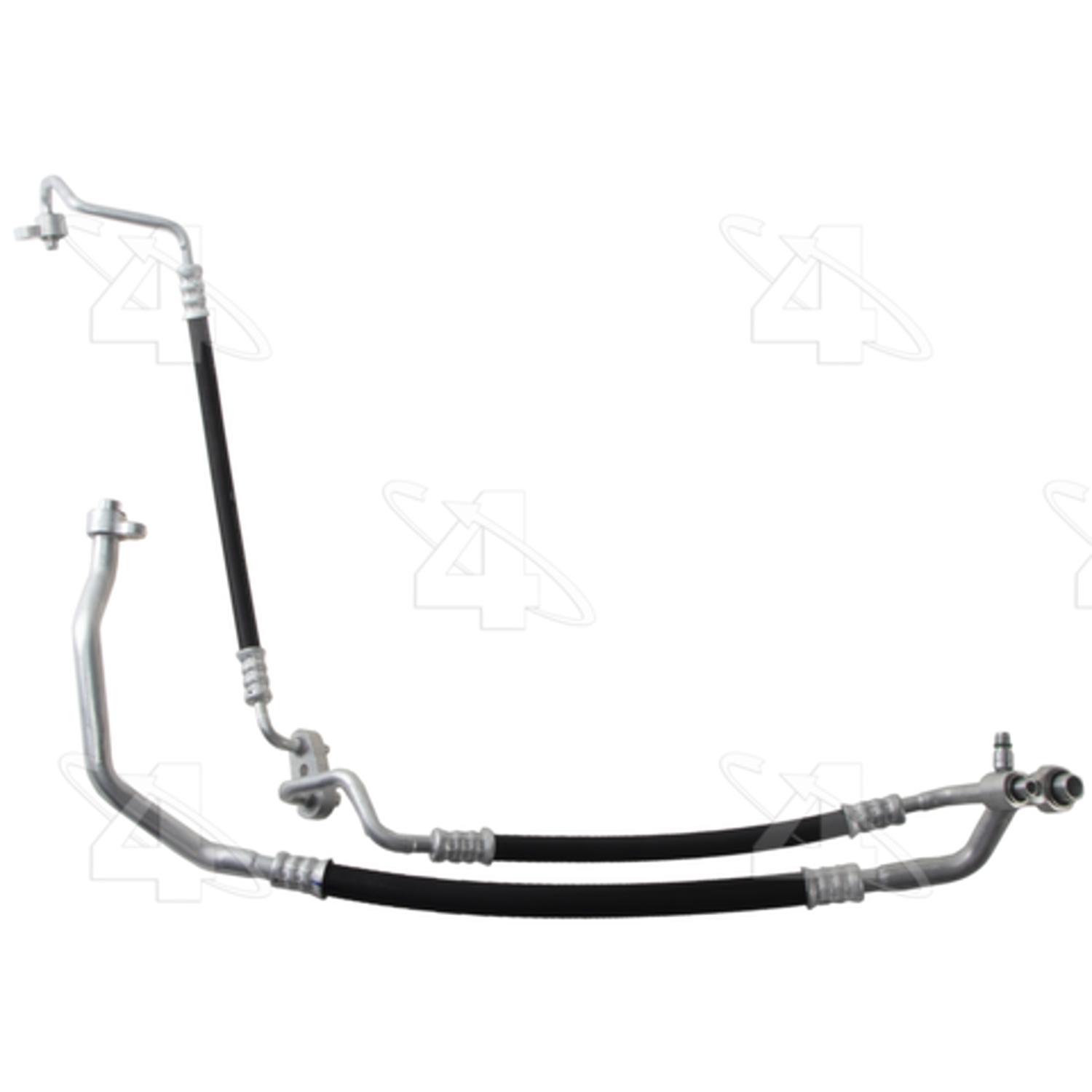 Four Seasons 66753 - A/C Refrigerant Discharge / Suction Hose Assembly Four Seasons 66753 A/C Manifold Hose Assembly product image 1 of 5