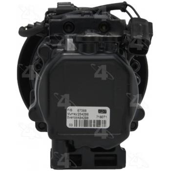 1993 Toyota Tercel A/C Compressor Four Seasons 67388 image 2 of 4