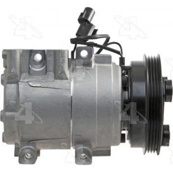 2004 Kia Rio A/C Compressor Four Seasons 68123 image 4 of 4
