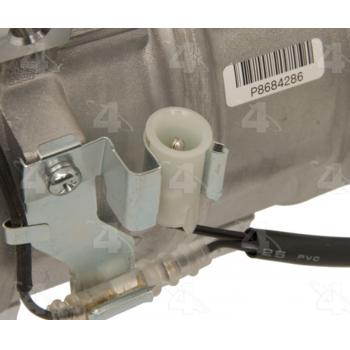 2002 Volvo V70 A/C Compressor Four Seasons 68648 image 3 of 4