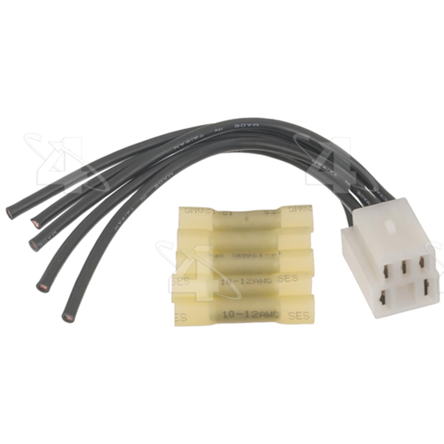 Four Seasons 70059 A/C Clutch Control Relay Harness Connector product image 1 of 4