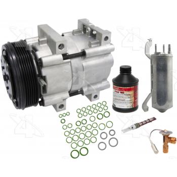 2003 Ford Explorer Sport Trac A/C Compressor and Component Kit Front and Rear Four Seasons 7099NK image 1 of 4