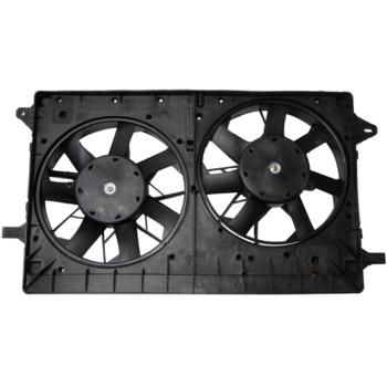 2019 Chevrolet Volt Dual Radiator and Condenser Fan Assembly Four Seasons 75183 image 2 of 4