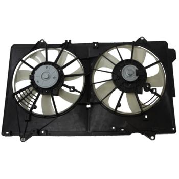 2018 Mazda CX-5 Dual Radiator and Condenser Fan Assembly Four Seasons 75184 image 1 of 4
