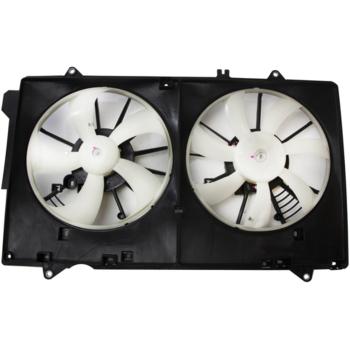 2018 Mazda CX-5 Dual Radiator and Condenser Fan Assembly Four Seasons 75184 image 2 of 4