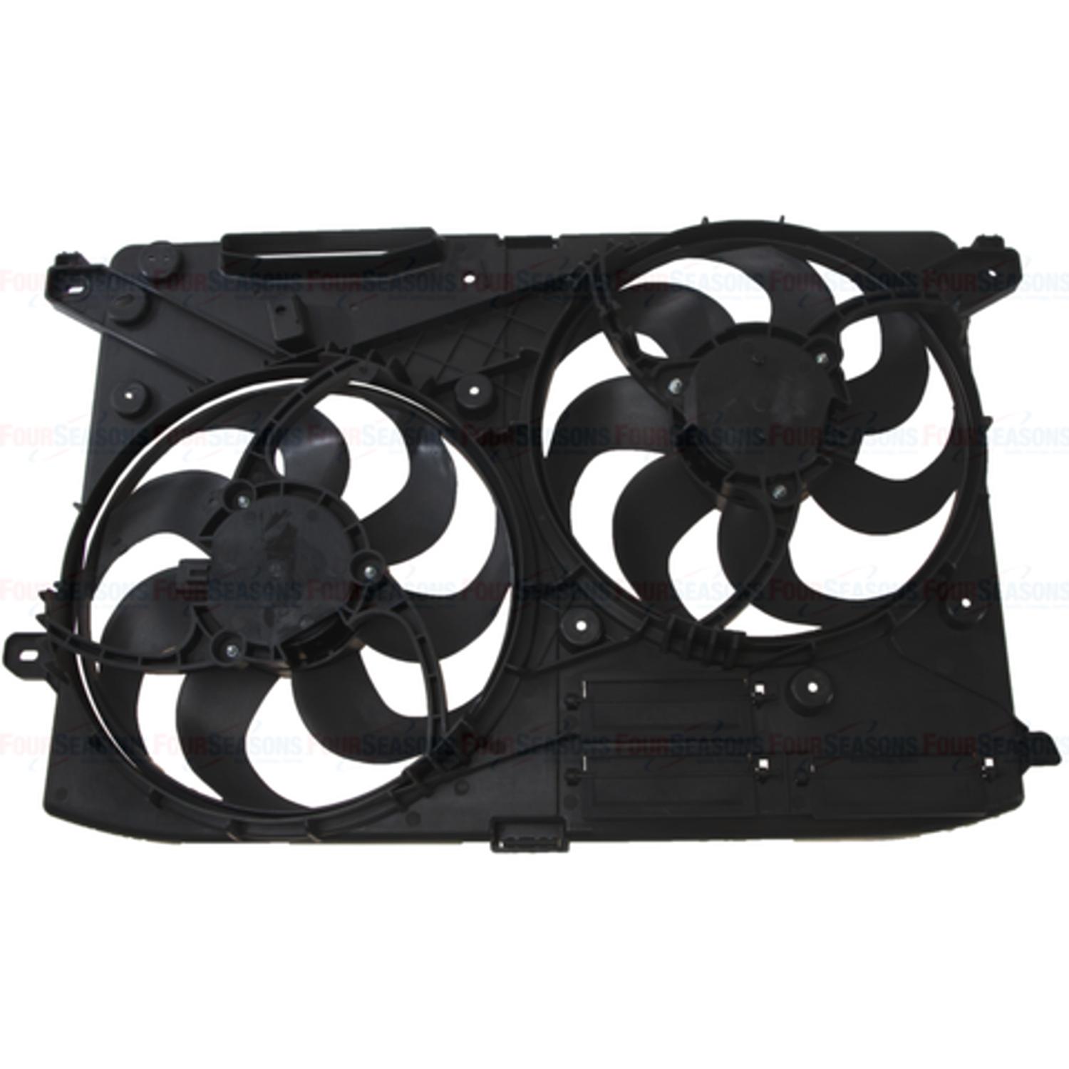 Four Seasons 75190 - Engine Cooling Fan Assembly Four Seasons 75190 Dual Radiator and Condenser Fan Assembly product image 1 of 1