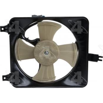 1993 Honda Prelude A/C Condenser Fan Assembly Four Seasons 75202 image 2 of 4