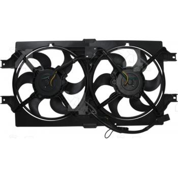 2004 Chrysler Intrepid Dual Radiator and Condenser Fan Assembly Four Seasons 75203 image 2 of 4