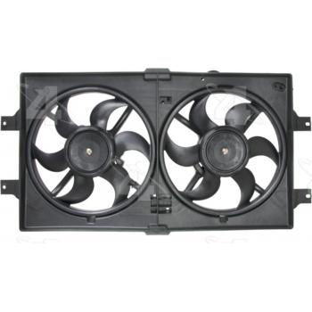 2004 Chrysler Intrepid Dual Radiator and Condenser Fan Assembly Four Seasons 75203 image 4 of 4