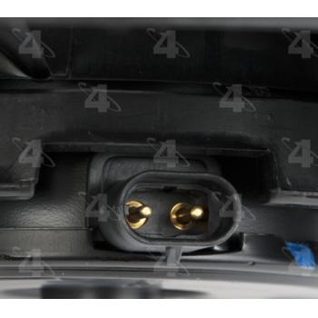 1996 Dodge Caravan Dual Radiator and Condenser Fan Assembly Four Seasons 75204 image 3 of 3