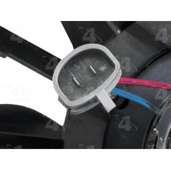 1992 Mercury Topaz Engine Cooling Fan Assembly Four Seasons 75206 image 3 of 4