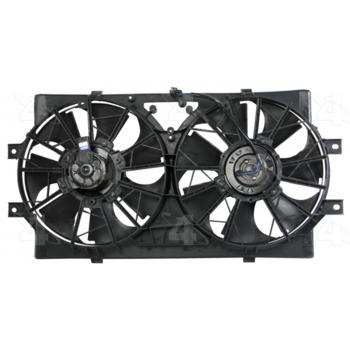 1997 Eagle Vision Dual Radiator and Condenser Fan Assembly Four Seasons 75207 image 1 of 3