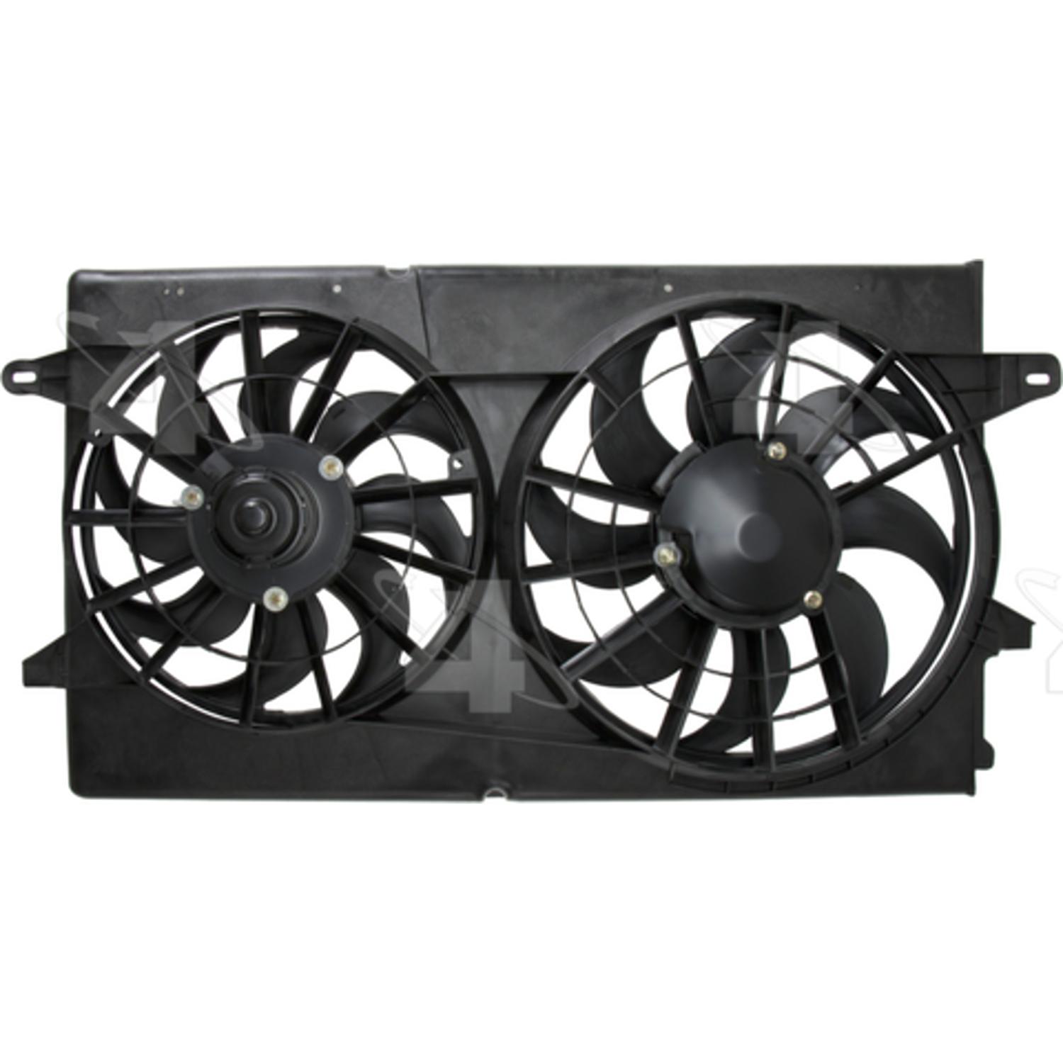 Four Seasons 75210 - Engine Cooling Fan Assembly Four Seasons 75210 Dual Radiator and Condenser Fan Assembly product image 2 of 3