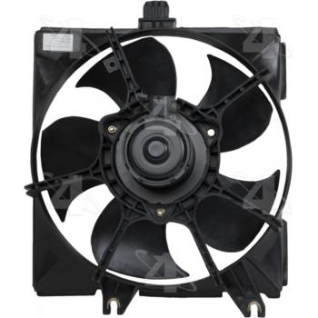 1999 Dodge Neon Engine Cooling Fan Assembly Left Four Seasons 75225 image 4 of 4