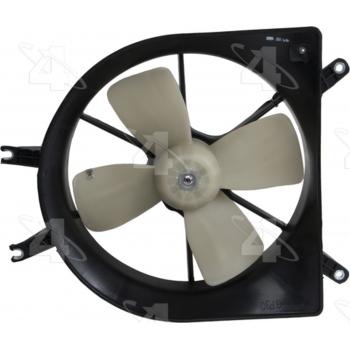 1995 Honda Civic Engine Cooling Fan Assembly Four Seasons 75241 image 2 of 4