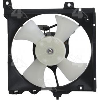 1999 Nissan Sentra Engine Cooling Fan Assembly Four Seasons 75245 image 2 of 4