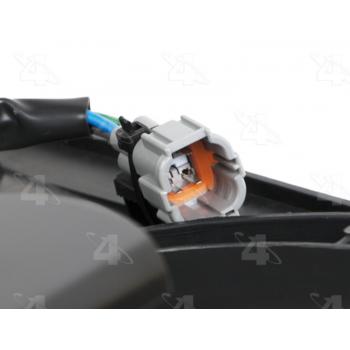 2001 Nissan Altima Dual Radiator and Condenser Fan Assembly Four Seasons 75249 image 3 of 3