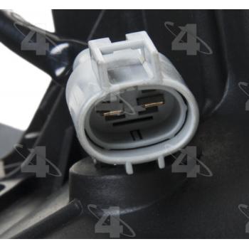 2002 Toyota Corolla Dual Radiator and Condenser Fan Assembly Four Seasons 75250 image 3 of 3