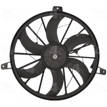 2003 Jeep Grand Cherokee Engine Cooling Fan Assembly Four Seasons 75254 image 2 of 3