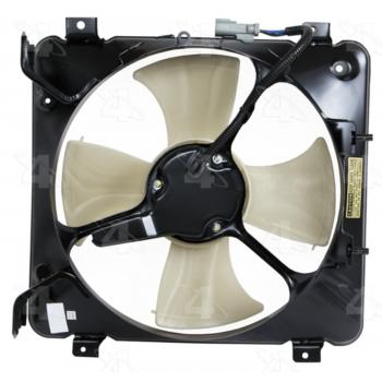 2000 Honda Civic A/C Condenser Fan Assembly Four Seasons 75264 image 1 of 4