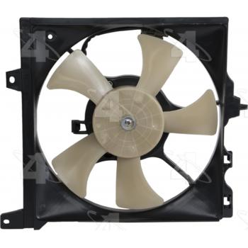 1999 Nissan Sentra Engine Cooling Fan Assembly Four Seasons 75267 image 2 of 4