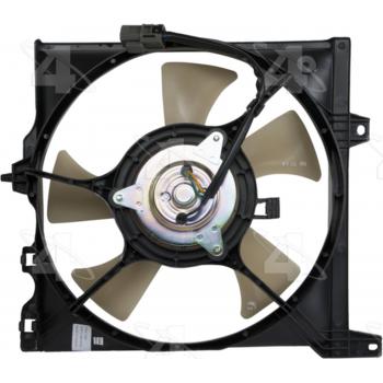 1999 Nissan Sentra Engine Cooling Fan Assembly Four Seasons 75267 image 4 of 4