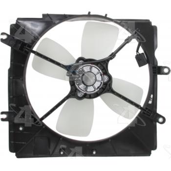 1995 Mazda 323 Engine Cooling Fan Assembly Four Seasons 75273 image 2 of 3