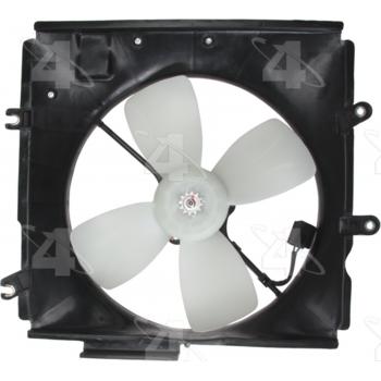 1995 Mazda 323 Engine Cooling Fan Assembly Four Seasons 75273 image 3 of 3
