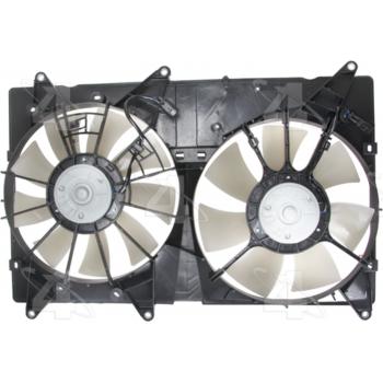 2003 Lexus RX300 Dual Radiator and Condenser Fan Assembly Four Seasons 75283 image 2 of 3