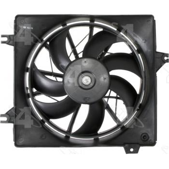 2001 Hyundai Tiburon Engine Cooling Fan Assembly Four Seasons 75286 image 1 of 3