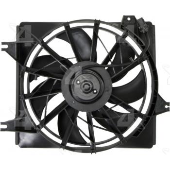 2001 Hyundai Tiburon Engine Cooling Fan Assembly Four Seasons 75286 image 2 of 3
