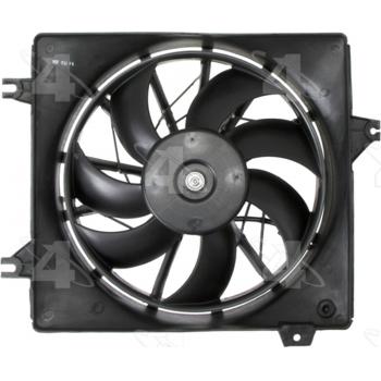 2001 Hyundai Tiburon Engine Cooling Fan Assembly Four Seasons 75286 image 3 of 3