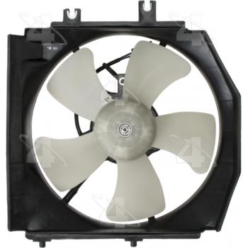 1995 Mazda Protege Engine Cooling Fan Assembly Four Seasons 75292 image 3 of 3