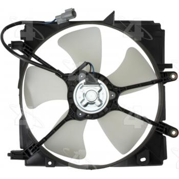 1998 Toyota Tercel Engine Cooling Fan Assembly Four Seasons 75297 image 2 of 3
